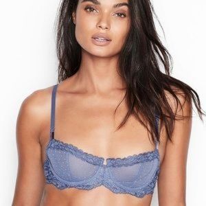 Victoria’s Secret Unlined Lace Push Up Bra